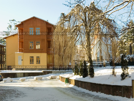 Вилла "Старый Видень" Трускавец. Прикарпатье. Западная Украина. (2008 год). Редакционное фото, фотограф Анатолий Заводсков / Фотобанк Лори