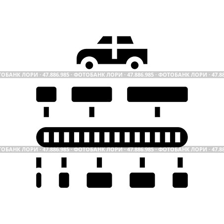 vin code decoder glyph icon vector illustration. Стоковая иллюстрация, иллюстратор Vectorwin / Фотобанк Лори