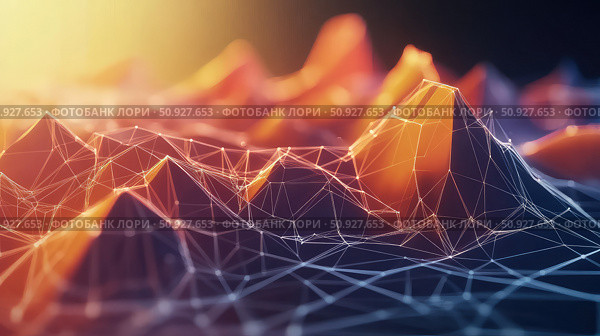 visualization looping line graph ai generated. Стоковое AI-изображение, AI-художник Vectorwin / Фотобанк Лори