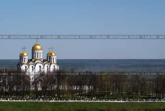 Владимир,Успенский собор (2015 год). Редакционное фото, фотограф Алексей Дроздов / Фотобанк Лори