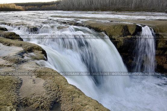 Водопады, белореченский разлом, Краснодарский край. Стоковое фото, фотограф Оглоблин Андрей Николаевич / Фотобанк Лори