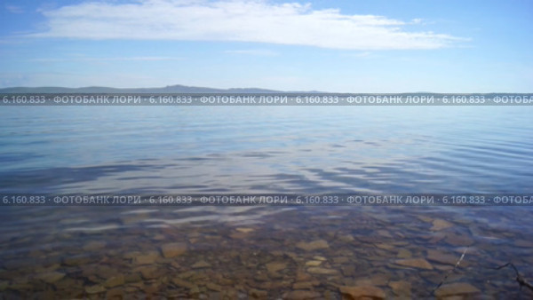 Воды озера Шира (Хакасия) Стоковое видео, видеограф Konstantin Kartashov / Фотобанк Лори