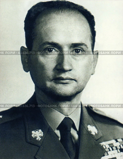Войцех Витольд Ярузельский (1923 - 2014), польский военный и государственный деятель, генерал армии, первый Президент ПНР (1989) и первый Президент посткоммунистической Республики Польша (1989—1990) Редакционное фото, фотограф Сергей Елизарьев / Фотобанк Лори
