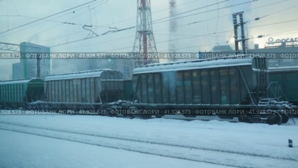 Volkhov, Russia, 01.02.24: Volkhov branch of JSC Apatit, a manufacturer of sodium tripolyphosphate, leader in Russia in the production of mineral fertilizers. Chemical and metallurgical production. (2017 год). Редакционное видео, видеограф Юлия Петровская / Фотобанк Лори