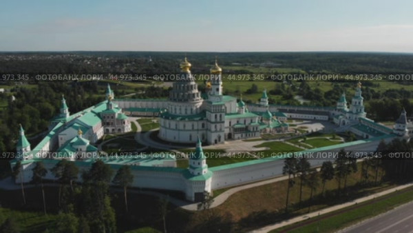 Воскресенский Ново-Иерусалимский монастырь (2021 год). Стоковое видео, видеограф Максим Бойков / Фотобанк Лори