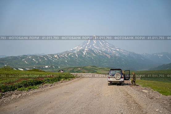 Вулкан Вилючинский. Камчатка. Россия июль 2023. Редакционное фото, фотограф Владимир Макеев / Фотобанк Лори