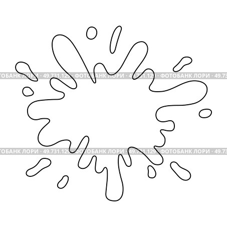 Water and juice splash liquide. One line stroke outline vector Illustration A water splash, symphony of motion in still world Fresh juice splashed, scene of vibrant taste in action A wave shape. Water and juice splash liquide. A drop shape, minimalist representation of liquid in motion A dripped droplet, Стоковая иллюстрация, агентство Ingram Publishing / Фотобанк Лори