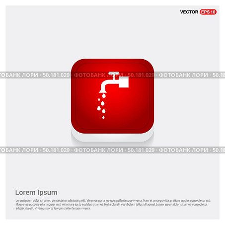 Water Tap Icon. Стоковая иллюстрация, агентство Ingram Publishing / Фотобанк Лори
