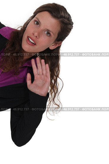 What did you say? Стоковое фото, агентство Ingram Publishing / Фотобанк Лори