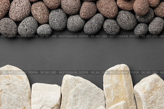 white black stone collection. Стоковое фото, агентство Ingram Publishing / Фотобанк Лори