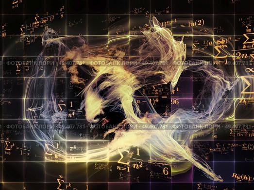 Who Are We series. Abstract design made of surreal human portrait, fractal and mathematical patterns on the subject of philosophy, religion, math, science, technology and education. Стоковое фото, агентство Ingram Publishing / Фотобанк Лори