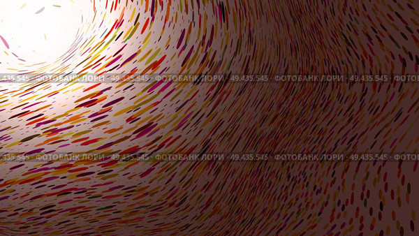 Wide format abstract background, optical illusion of gradient effect. Stipple effect. Rhythmic noise particles. Grain texture. Full HD wallpaper with strokes. Vector EPS10 with transparency. widescreen background, grain texture, vector abstract illustration. Стоковая иллюстрация, агентство Ingram Publishing / Фотобанк Лори