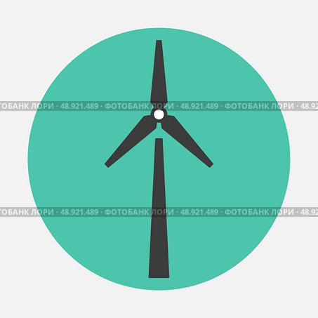 windmill icon. Стоковая иллюстрация, агентство Ingram Publishing / Фотобанк Лори