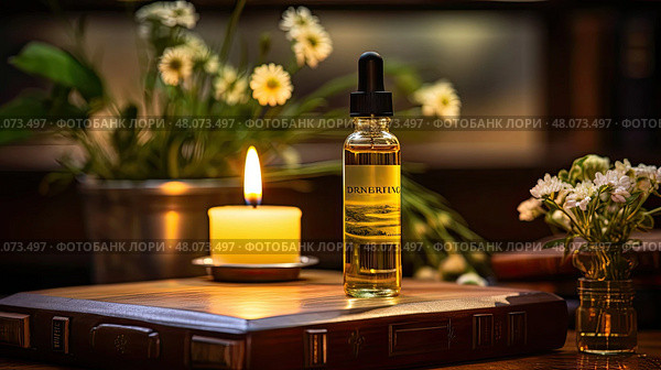 wooden anointing oil ai generated. Стоковое AI-изображение, AI-художник Vectorwin / Фотобанк Лори