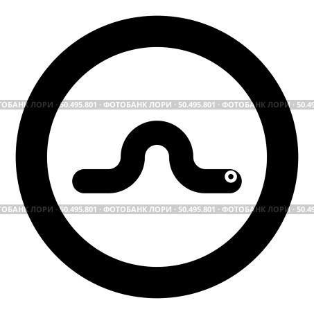 Worm earth earthworm rainworm caterpillar angleworm annelida invertebrate crawling larva icon in circle round black color vector illustration image solid outline style simple. Worm earth earthworm rainworm caterpillar angleworm annelida invertebrate crawling larva icon in circle round black color vector illustration image solid outline style. Стоковая иллюстрация, агентство Ingram Publishing / Фотобанк Лори