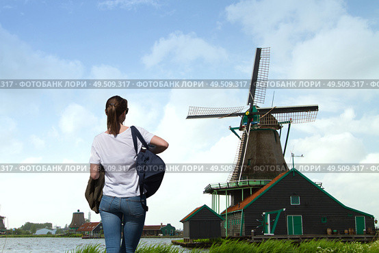 Zaanse Schans Fall , Netherlands. Стоковое фото, агентство Ingram Publishing / Фотобанк Лори