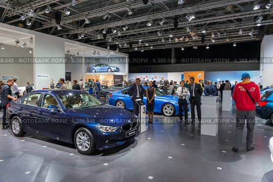 Зал BMW (2014 год). Редакционное фото, фотограф Павел Лиховицкий / Фотобанк Лори