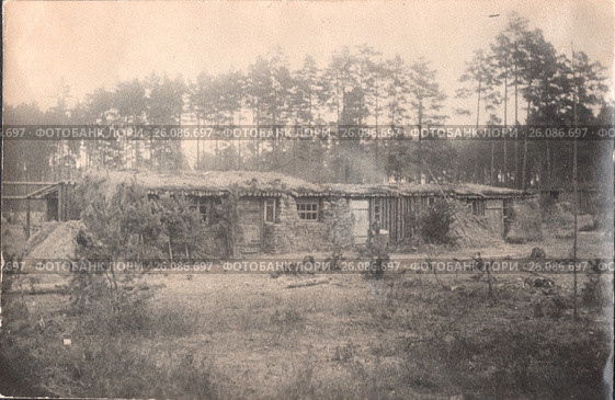 Замаскированные постройки, 1941 год. Стоковое фото, фотограф Retro / Фотобанк Лори