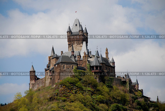 Замок в Германии (2008 год). Стоковое фото, фотограф Лиза Заретская / Фотобанк Лори