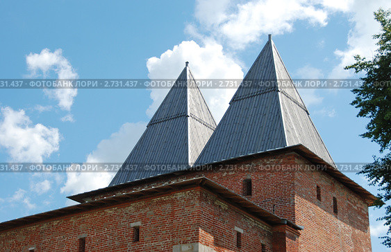 Зарайск. Кремль (2011 год). Редакционное фото, фотограф lana1501 / Фотобанк Лори