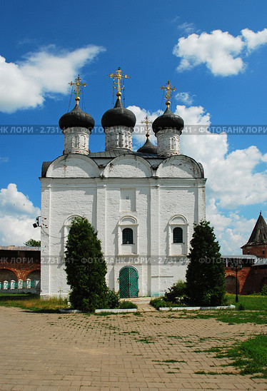 Зарайск. Кремль. Никольский храм (2011 год). Редакционное фото, фотограф lana1501 / Фотобанк Лори