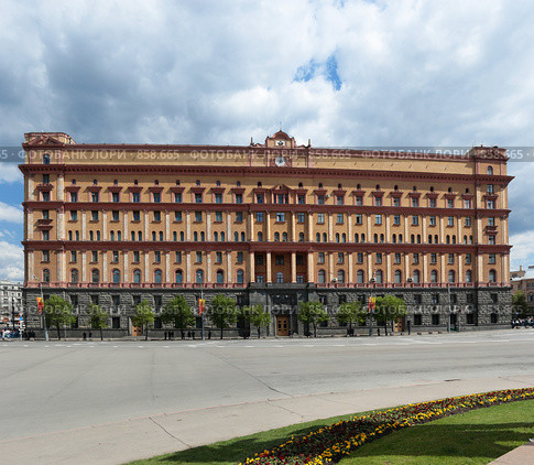 Здание ФСБ (2009 год). Стоковое фото, фотограф Игорь Долгов / Фотобанк Лори