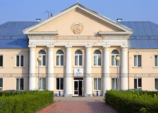 Здание мэрии. Тольятти (2008 год). Стоковое фото, фотограф Лукиянова Наталья / Фотобанк Лори