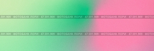 Зеленый, бирюзовый, нефритовый, мятный, пастельный и розовый, румянец, абстрактная зернистая фоновая текстура. Цветовой градиент, омбре. Мягкая шумовая сетка. Яркий свет, неоновый металлический блеск. Дизайн для печати. Широкая панорама. Стоковая иллюстрация, иллюстратор ФотоИнтеллект / Фотобанк Лори