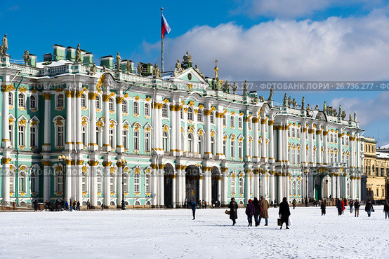 Зимний дворец. Эрмитаж. Санкт-Петербург (2017 год). Редакционное фото, фотограф Александр Щепин / Фотобанк Лори