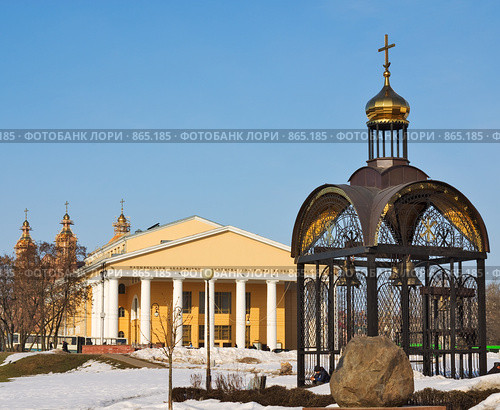 Звонница - Благовещенская церковь, г.Витебск. Стоковое фото, фотограф Вадим Кондратенков / Фотобанк Лори